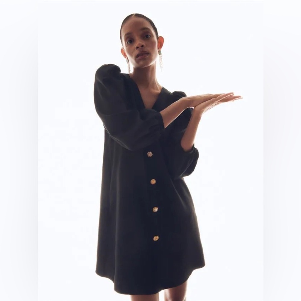 Vintage Michel Antoni Black Dress